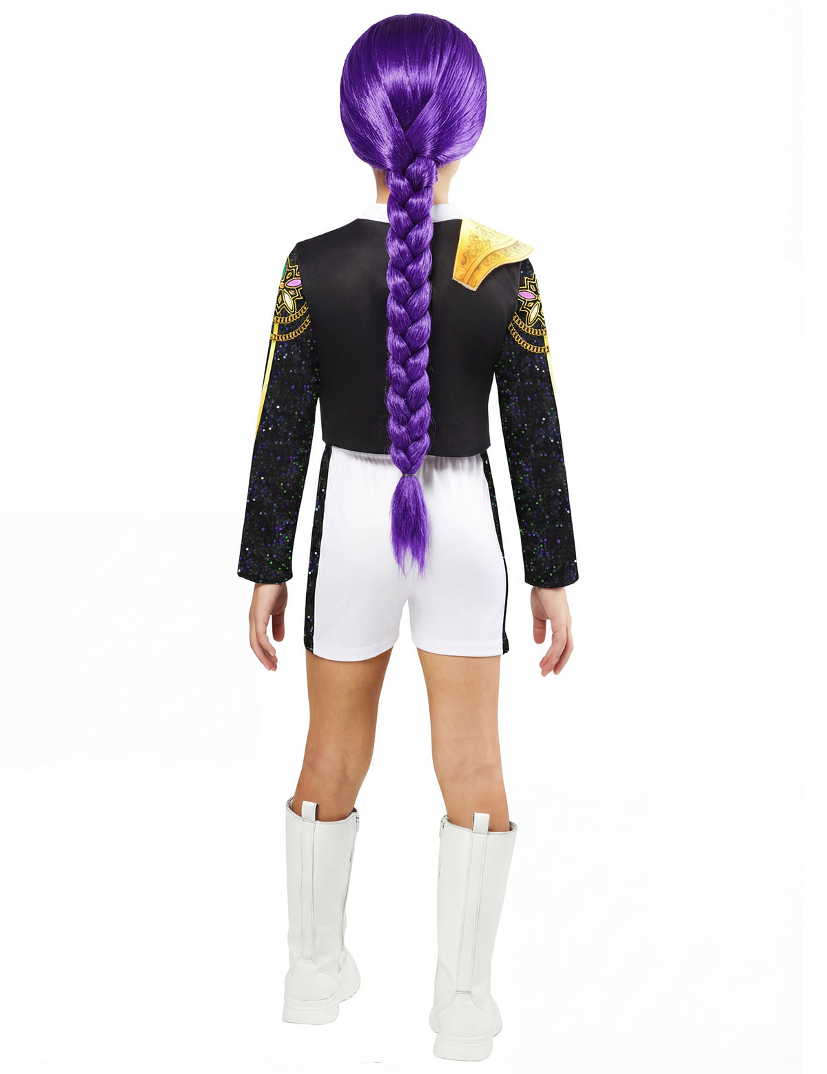Costum de lux Rumi Gold Kpop Demon Hunter™ pentru fată 