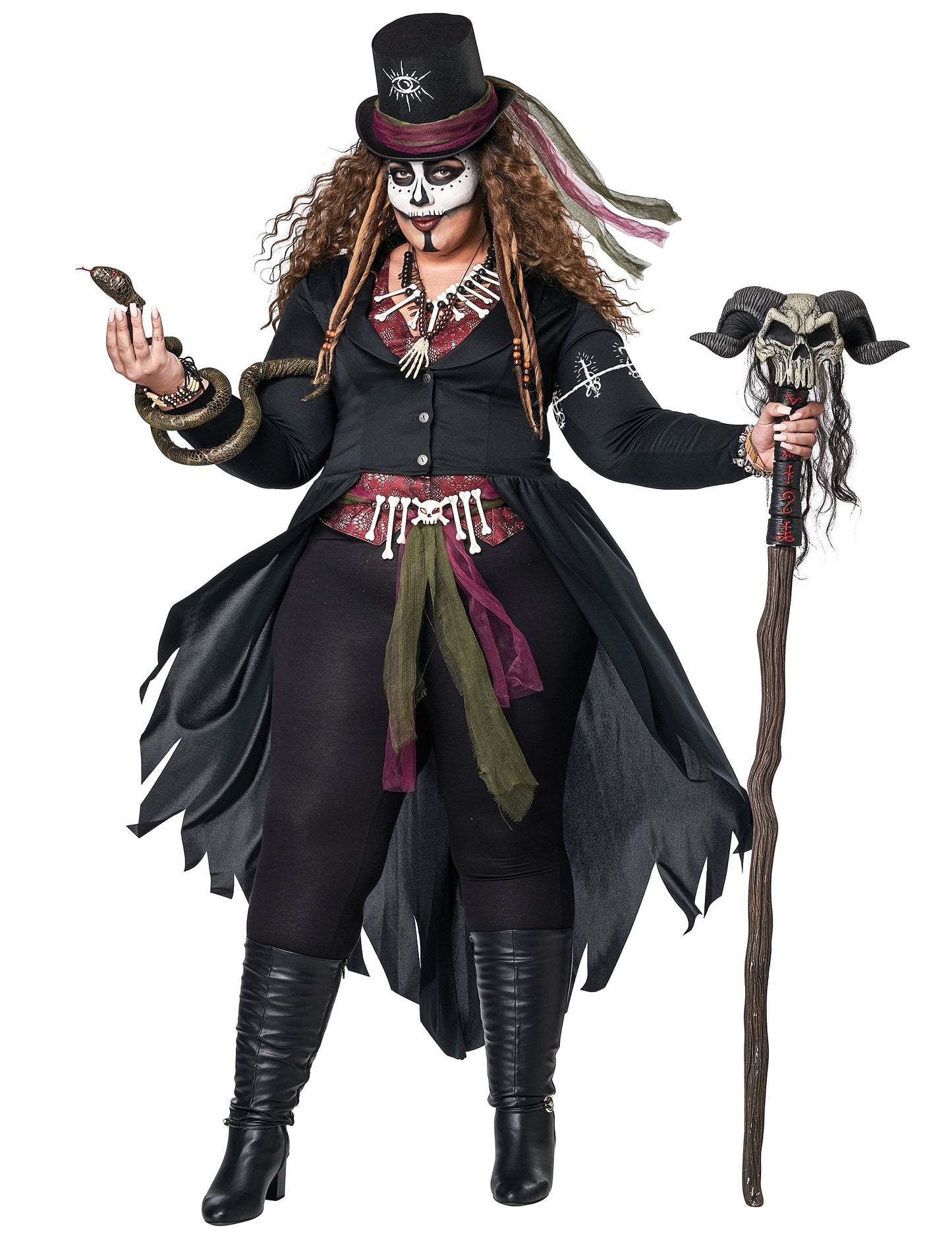 Costum de magie voodoo femeie de lux