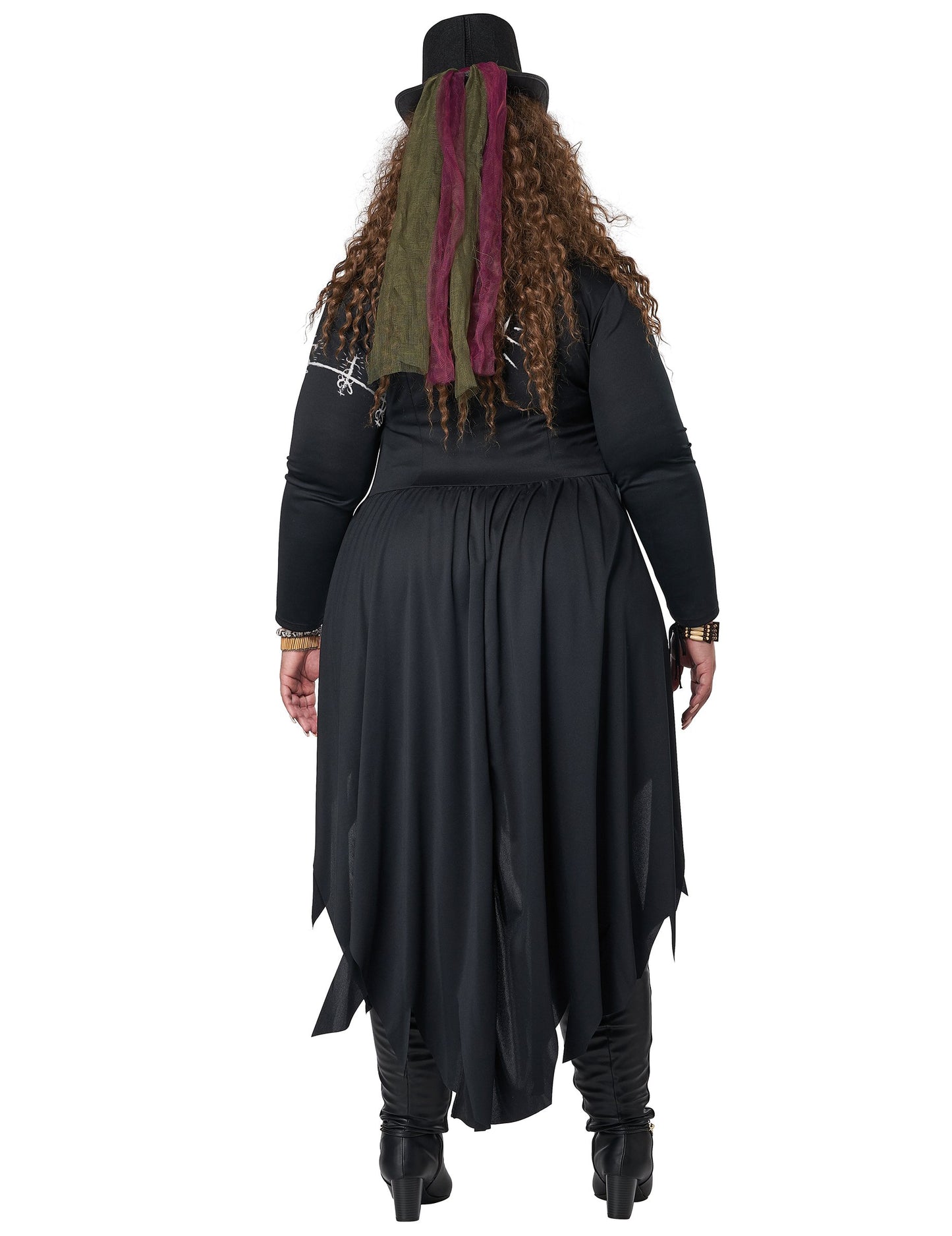 Déguisement magicienne vaudou grande taille luxe femme