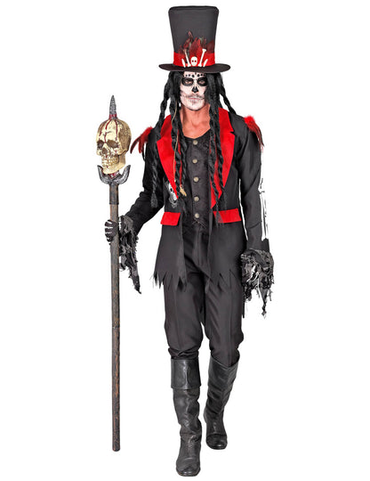 Costum de maestru voodoo pentru bărbat