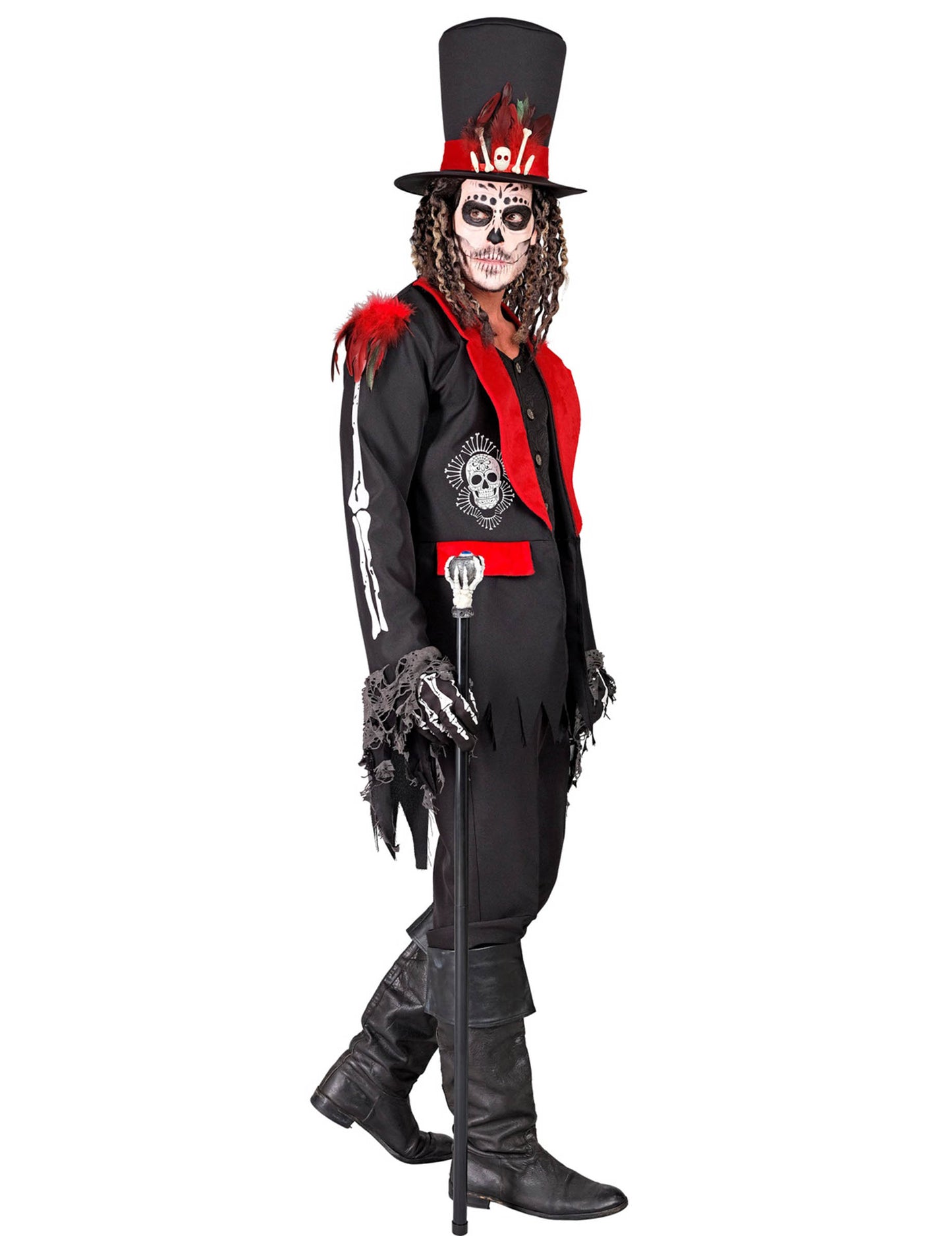 Costum de maestru voodoo pentru bărbat