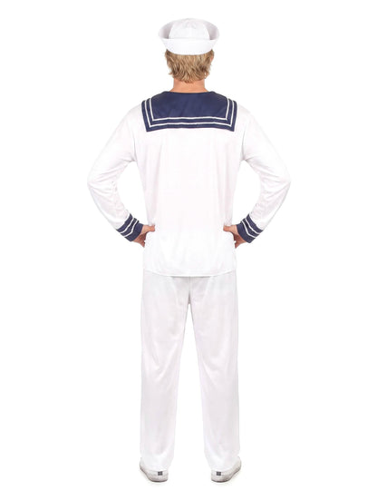 Déguisement marin blanc homme