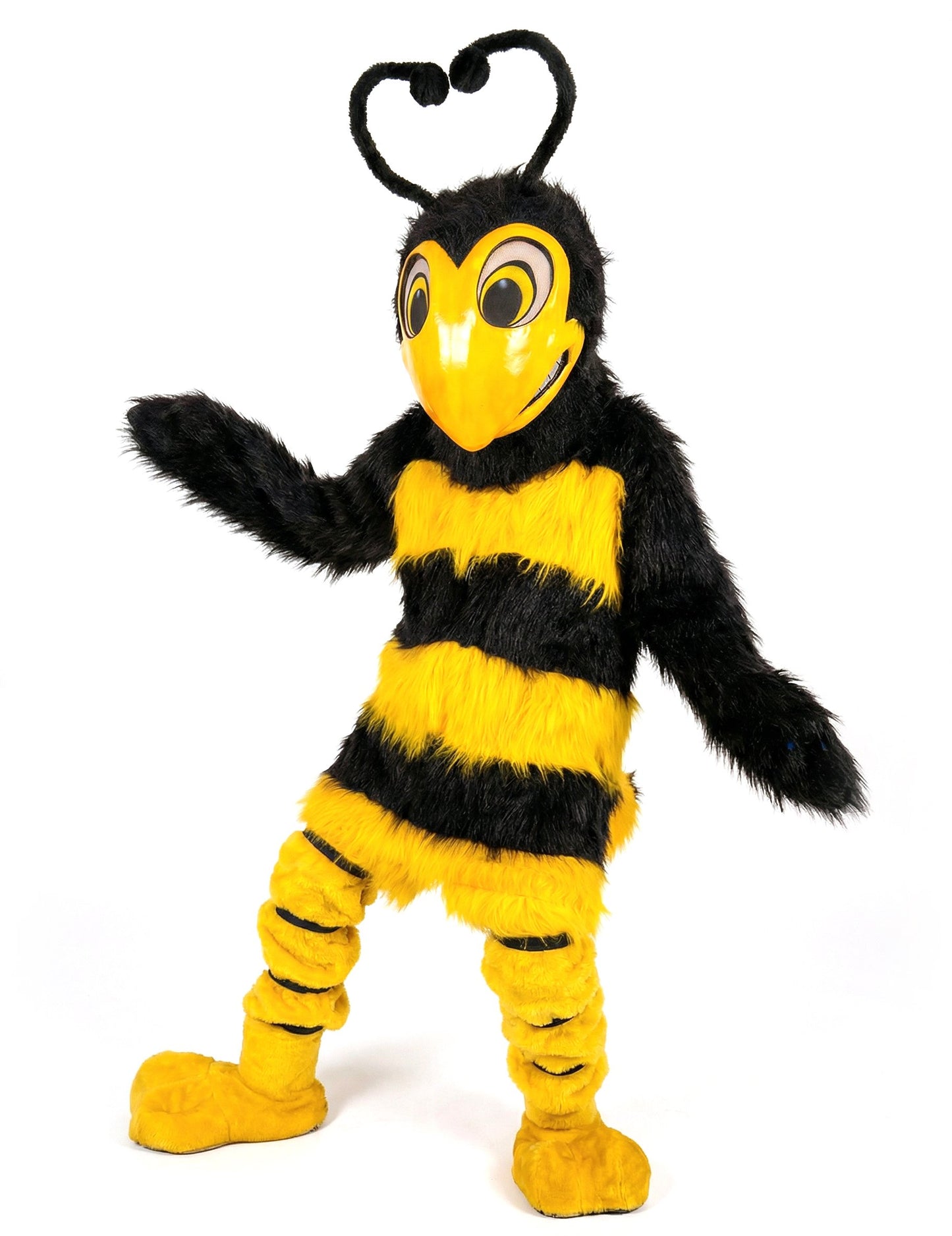 Costum de mascotă de albină pentru adulți