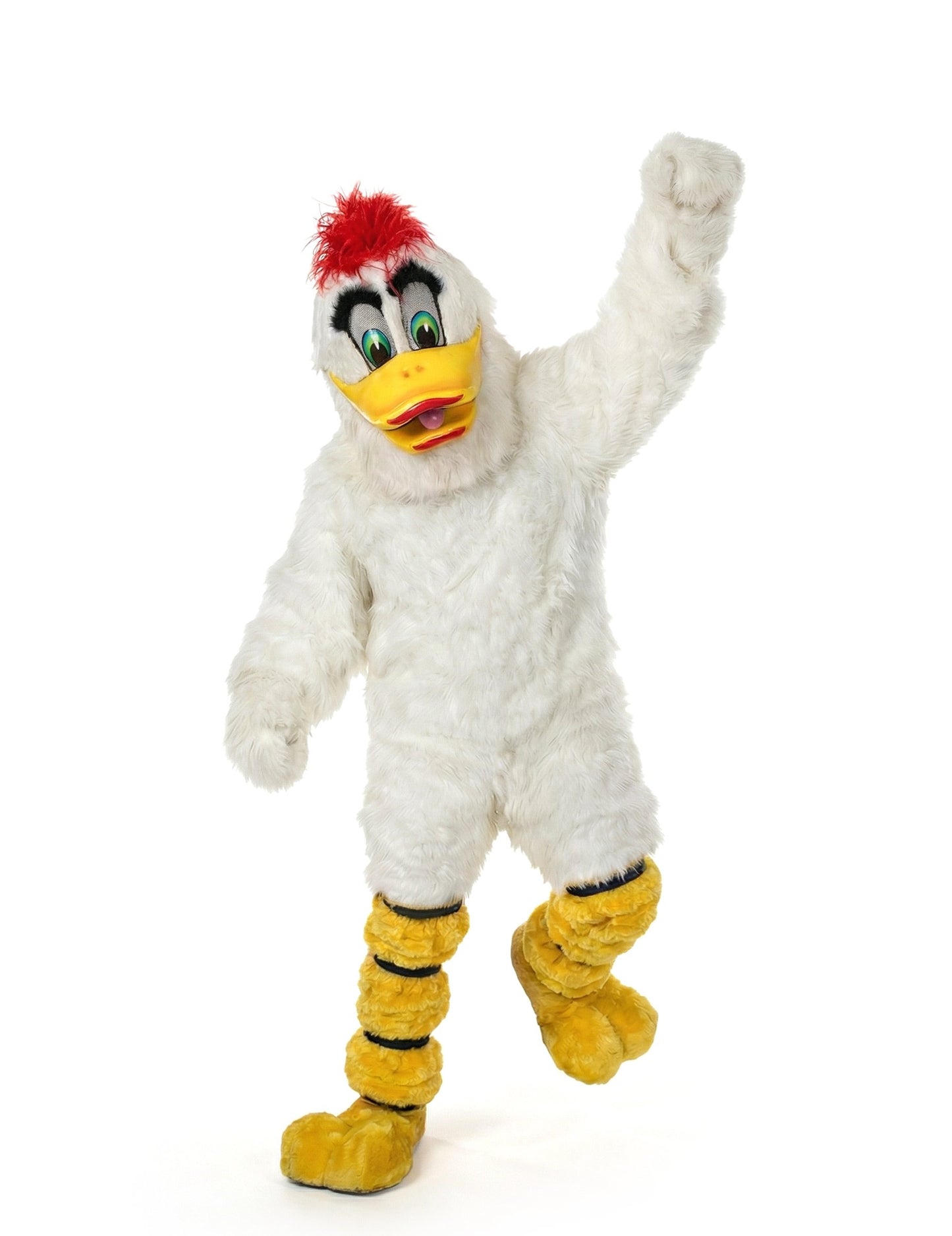 Costum de mascotă de rață albă pentru adult