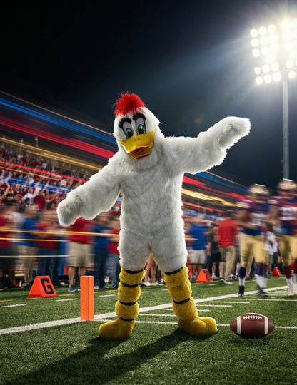 Costum de mascotă de rață albă pentru adult