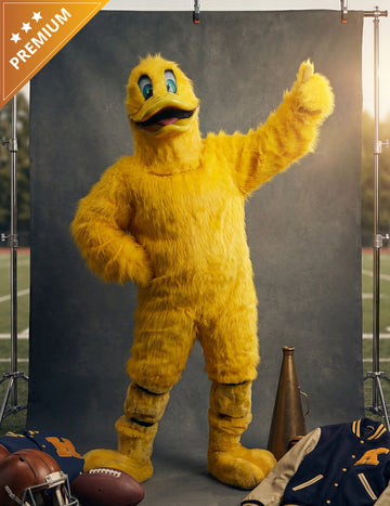 Costum de mascotă de rață galbenă pentru adult