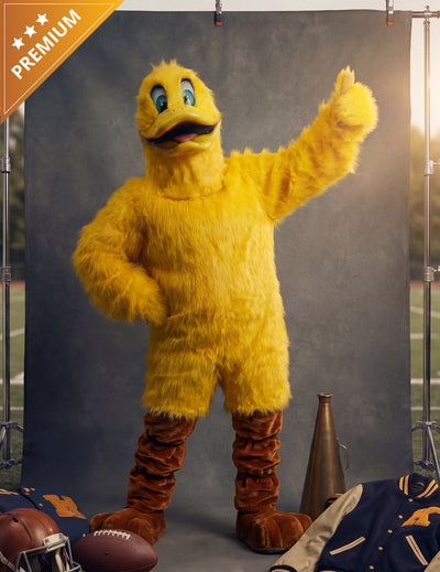 Costum de mascotă de rață galbenă pentru adult