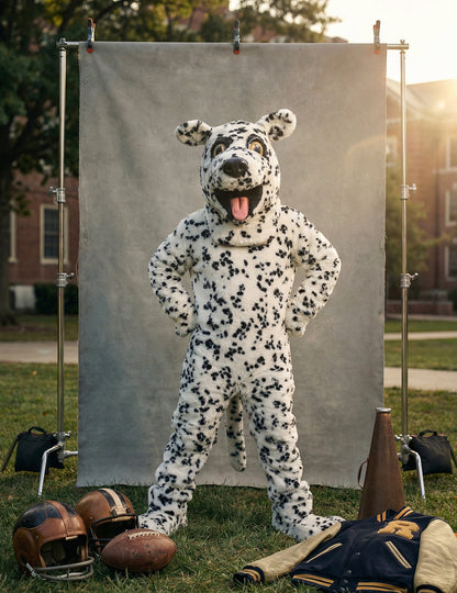 Costum de mascotă de câine dalmațian pentru adult