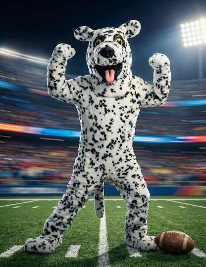 Costum de mascotă de câine dalmațian pentru adult