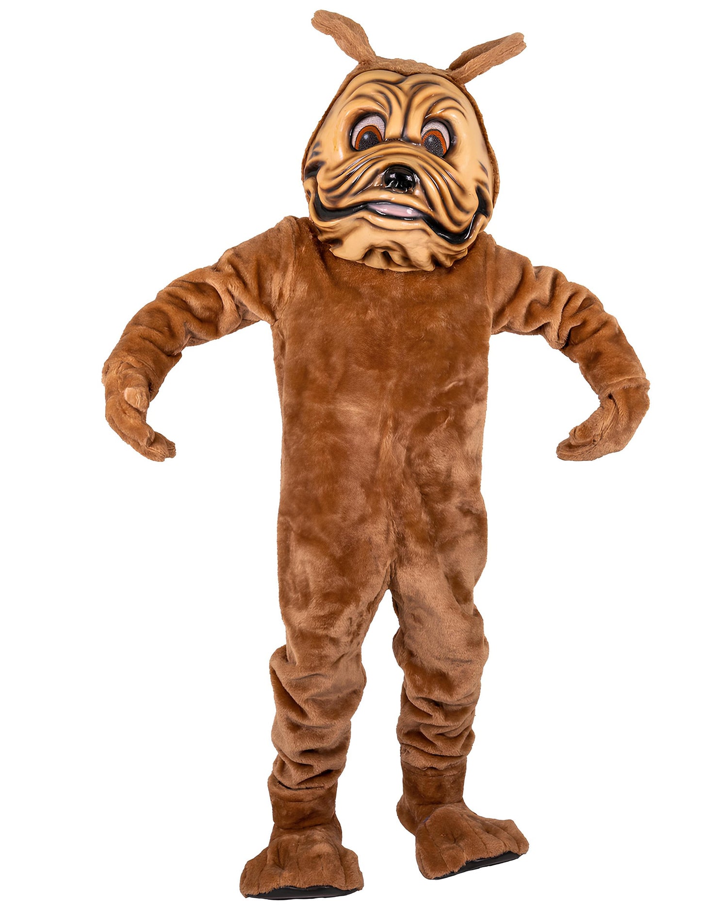 Costum de mascotă de câine maro pentru adult