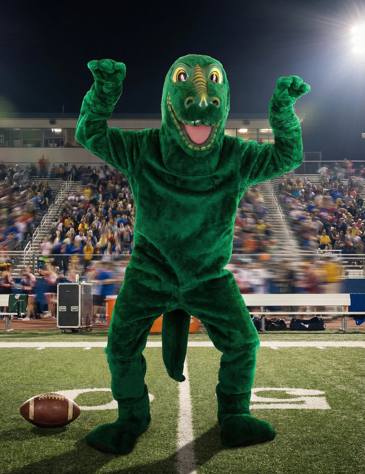 Costum de mascotă de dinozaur pentru adult