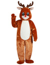 Costum mascotă ren de lux pentru adulți