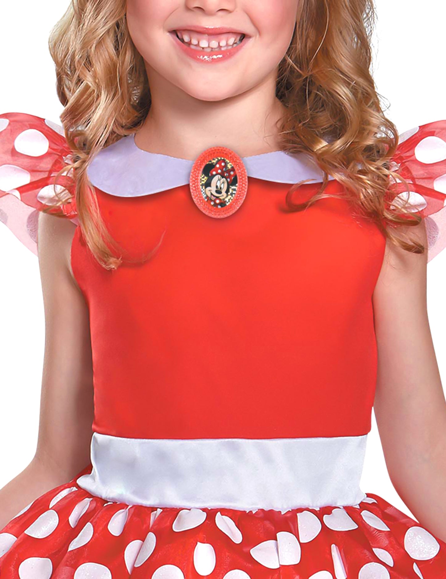 Costum de fată clasică Minnie Mouse Red