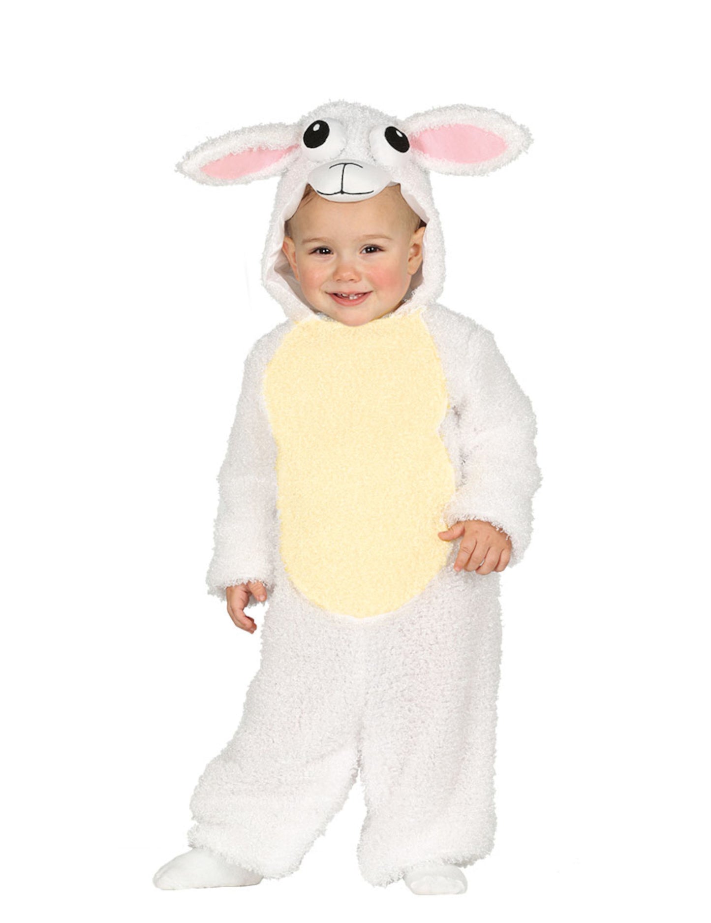 Costum de oaie albă pentru bebeluși