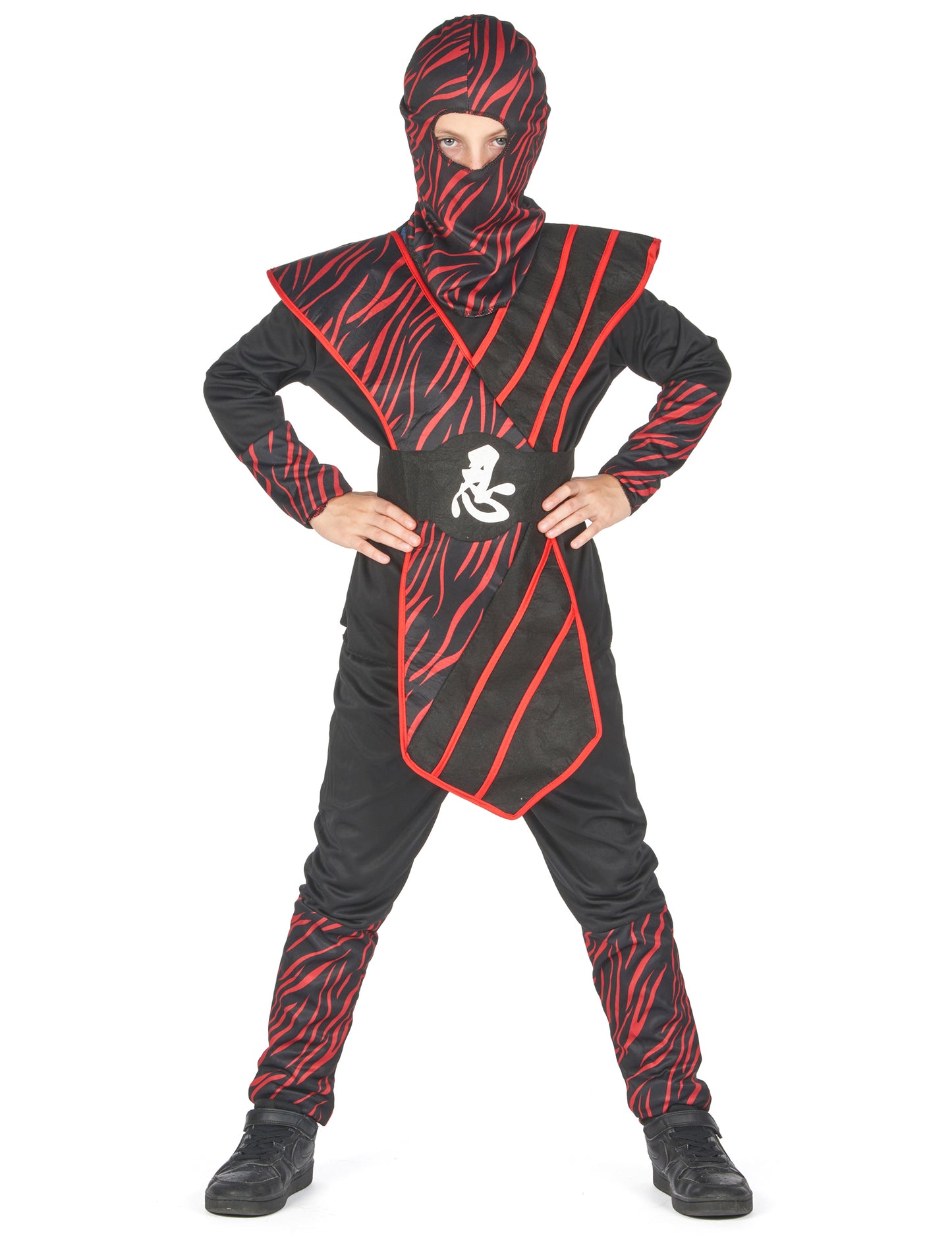 Costum roșu Fauve Boy Ninja