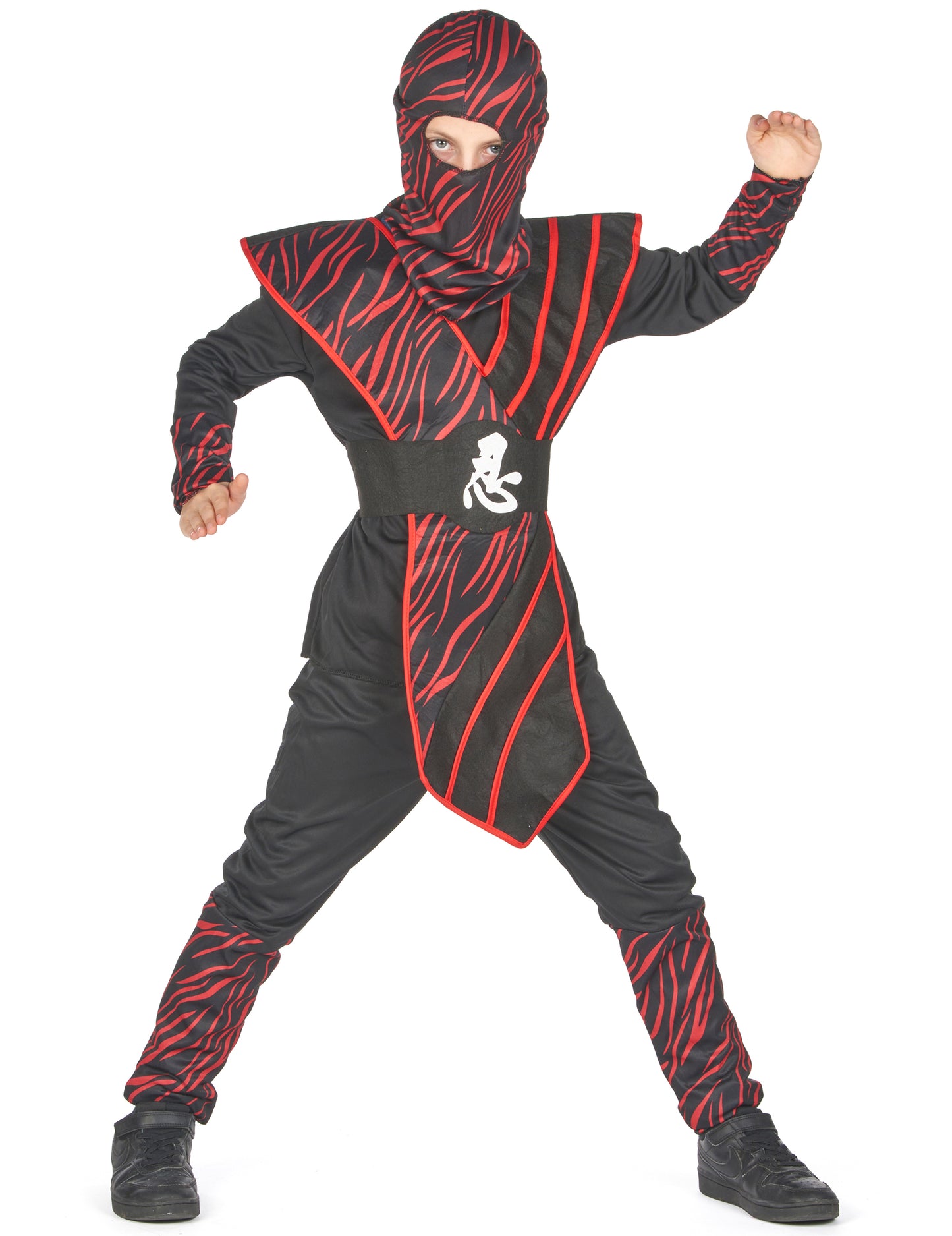 Costum roșu Fauve Boy Ninja