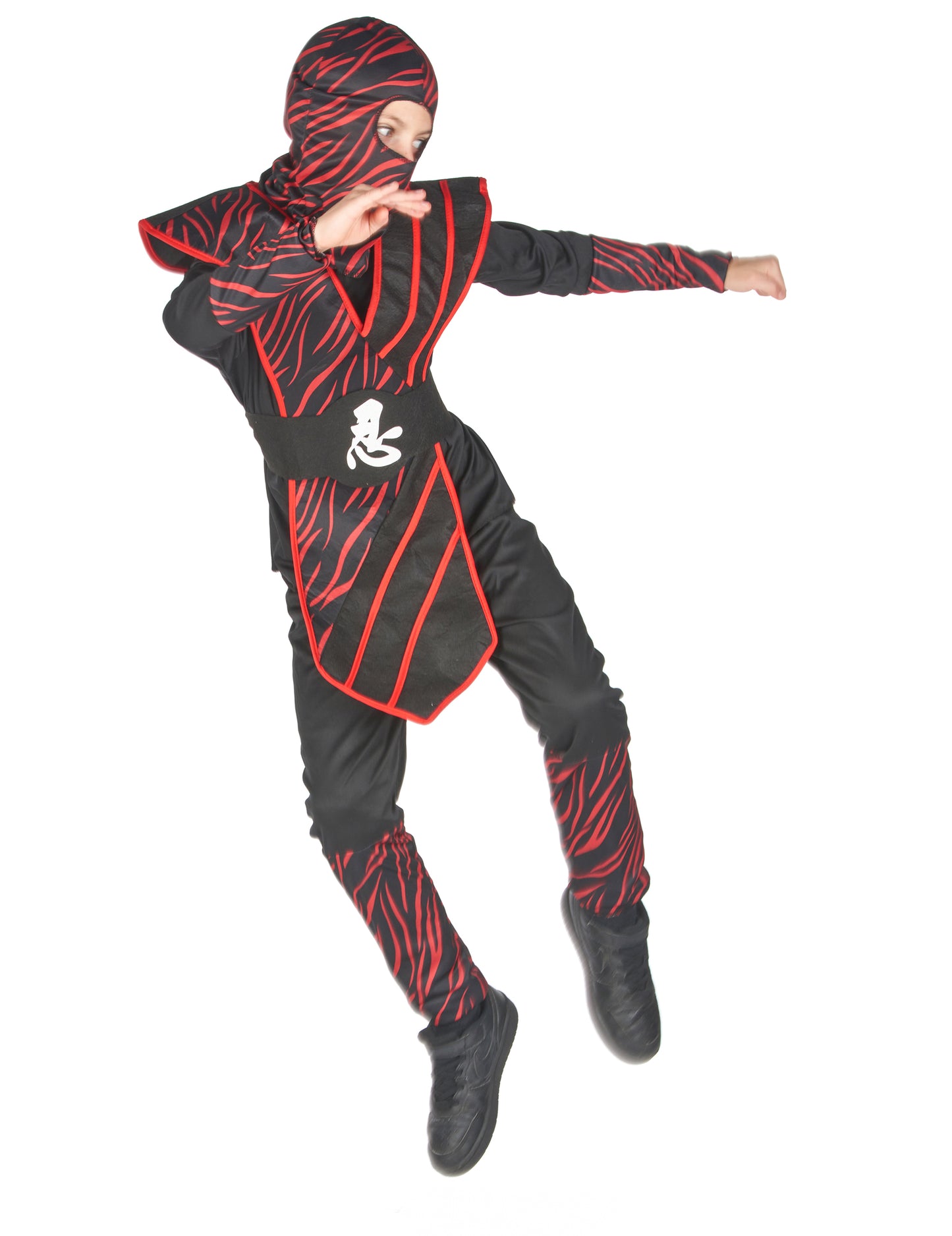 Costum roșu Fauve Boy Ninja