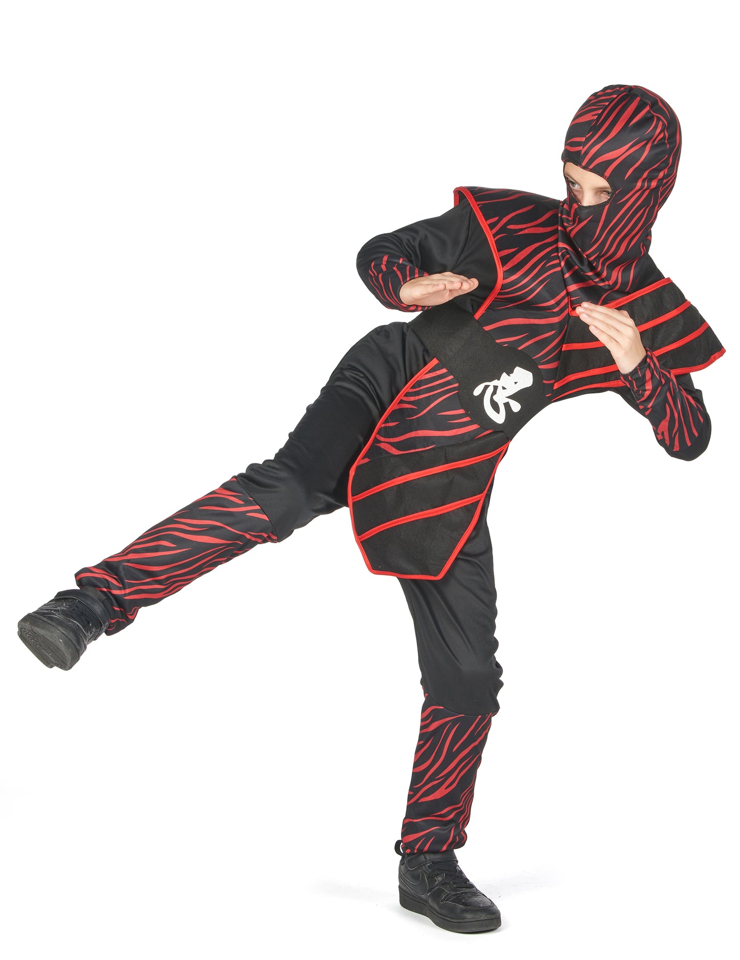 Costum roșu Fauve Boy Ninja