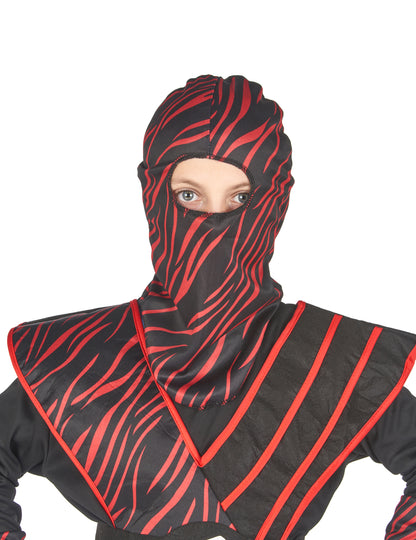 Costum roșu Fauve Boy Ninja