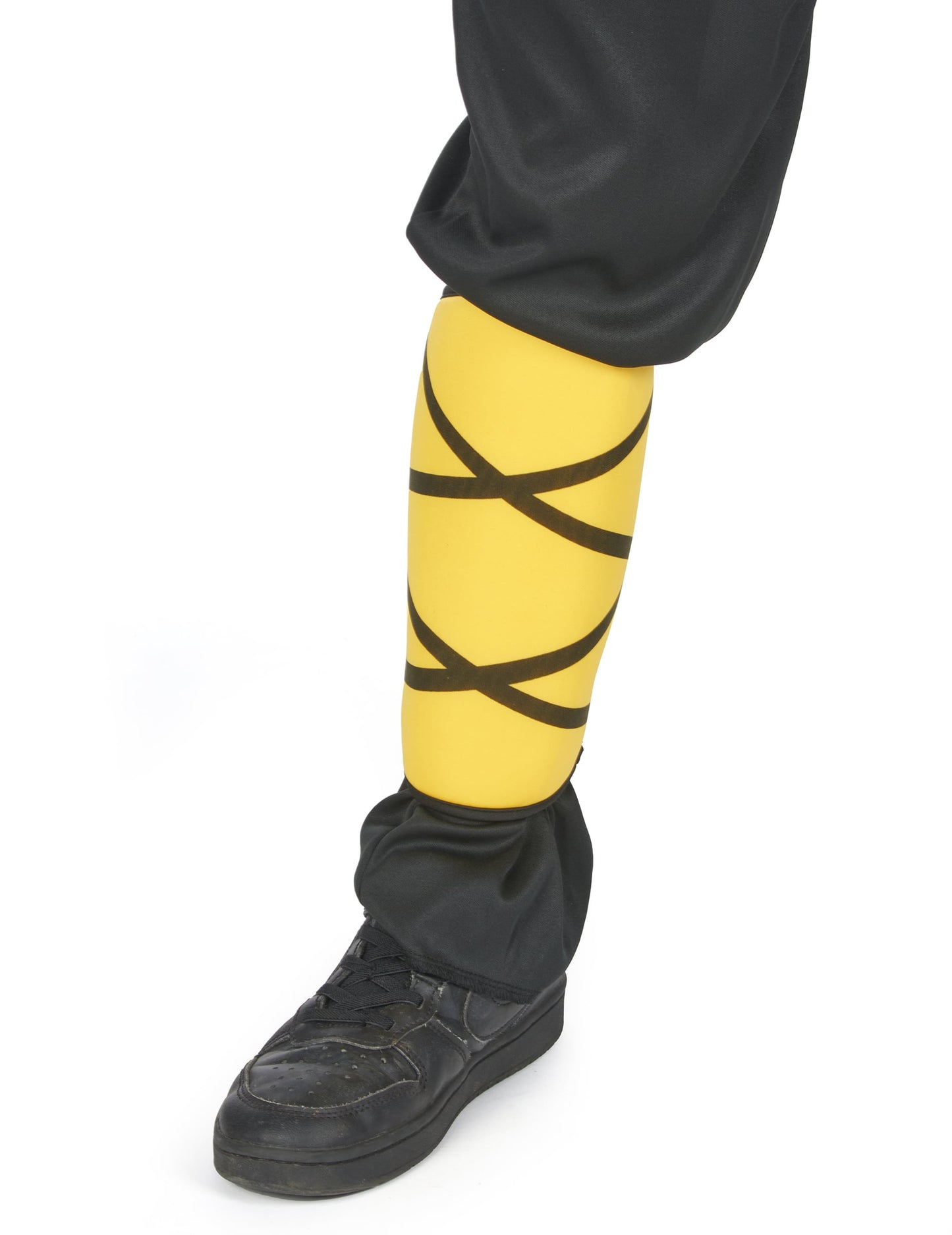 Costum ninja negru și galben