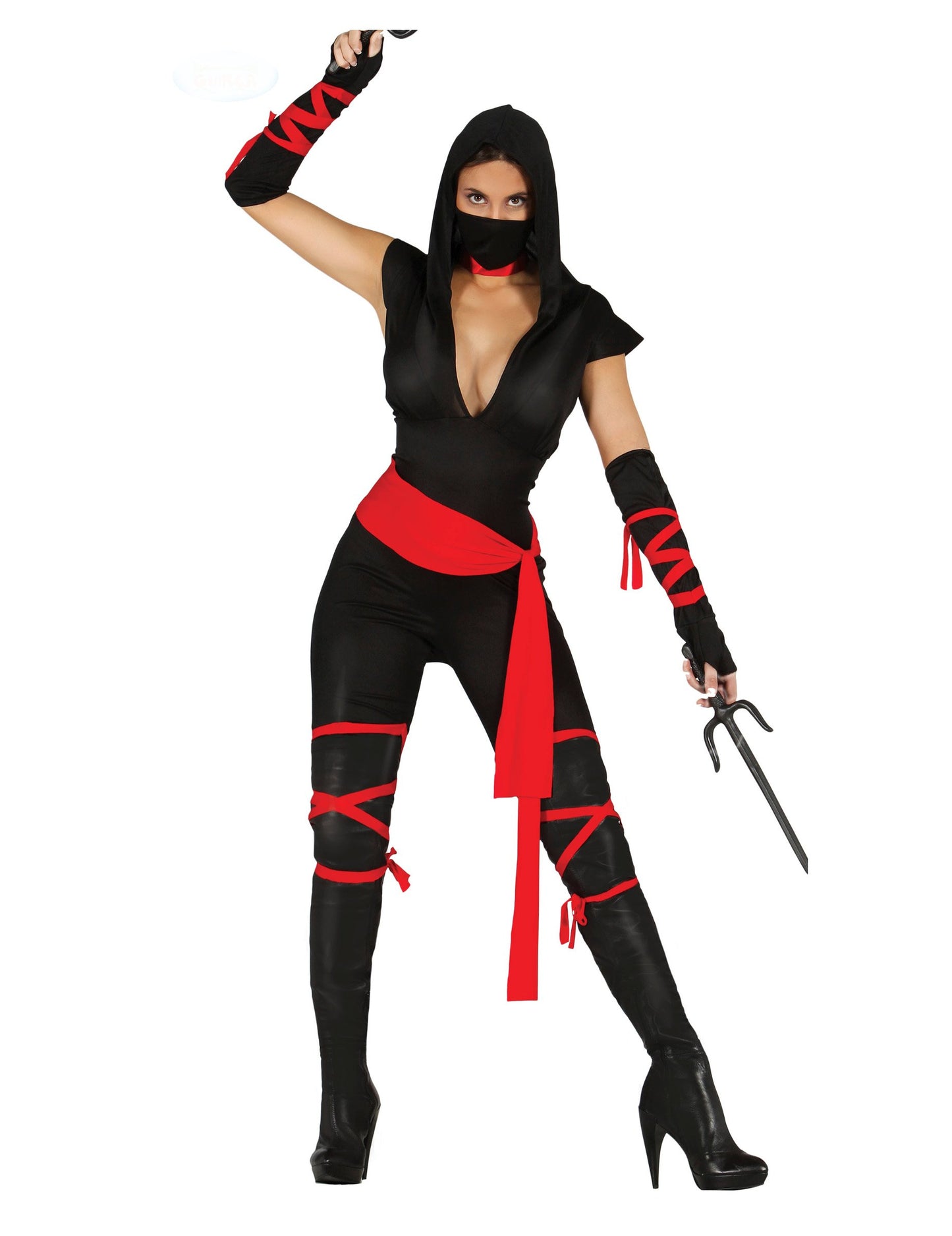 Combinație sexy de costume ninja