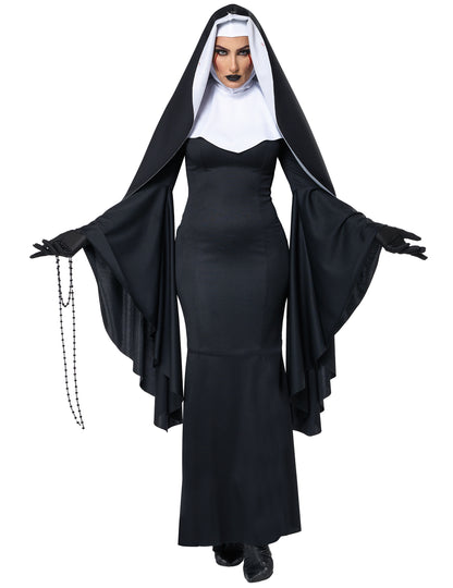 Costum de lux călugăriță lung pentru femei 