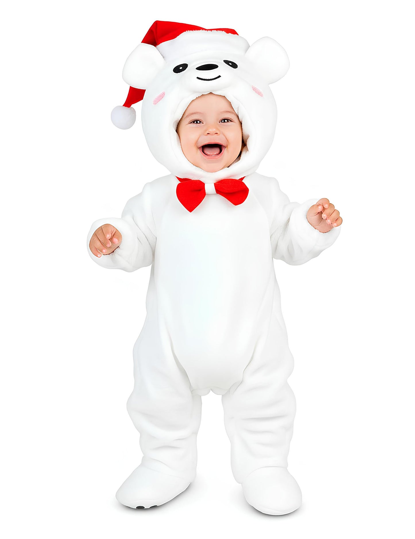 Costum de urs polar pentru bebeluși
