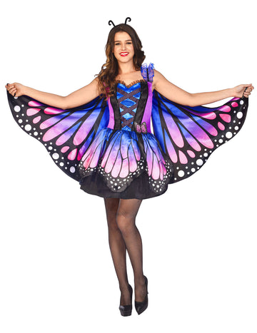 Costum de fluture misterios pentru femeie