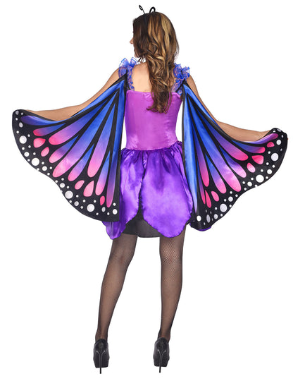 Costum de fluture misterios pentru femeie