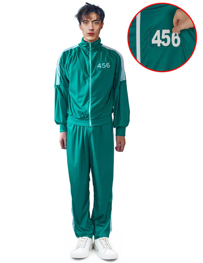 Costum de joc participant cu număr personalizabil pentru adulți