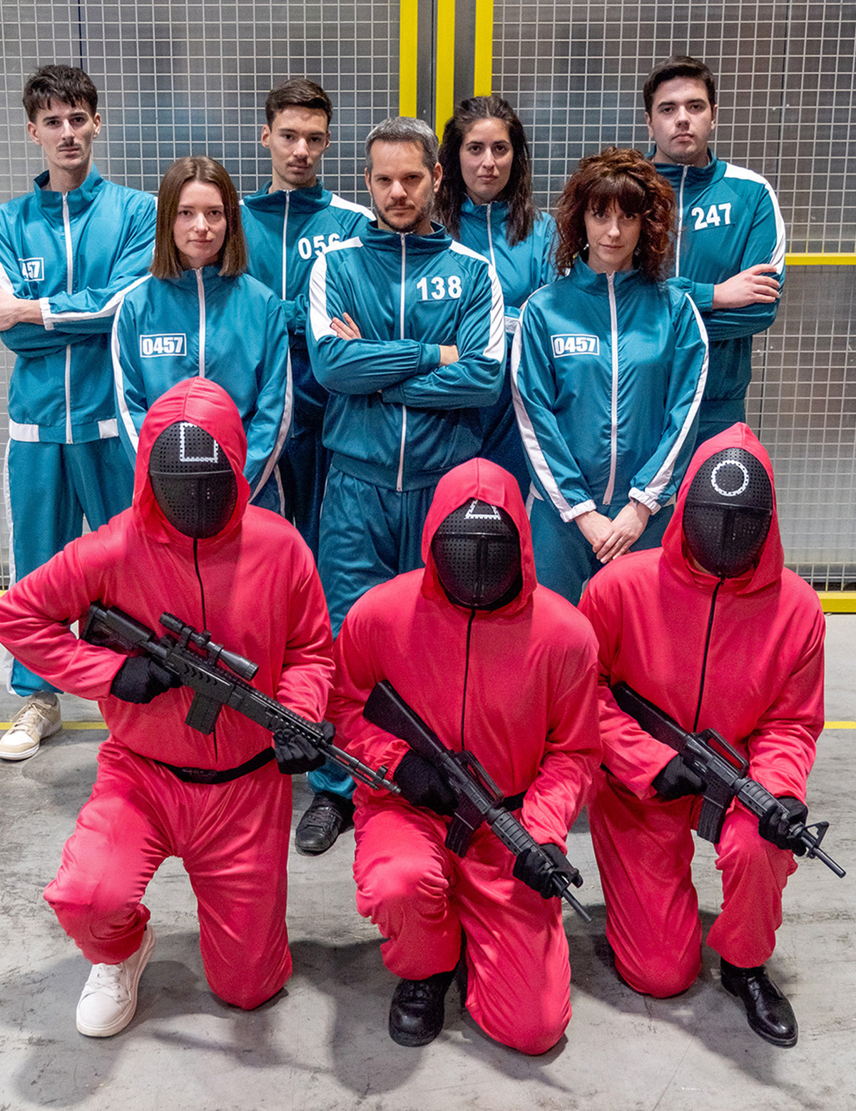 Costum de joc participant cu număr personalizabil pentru adulți