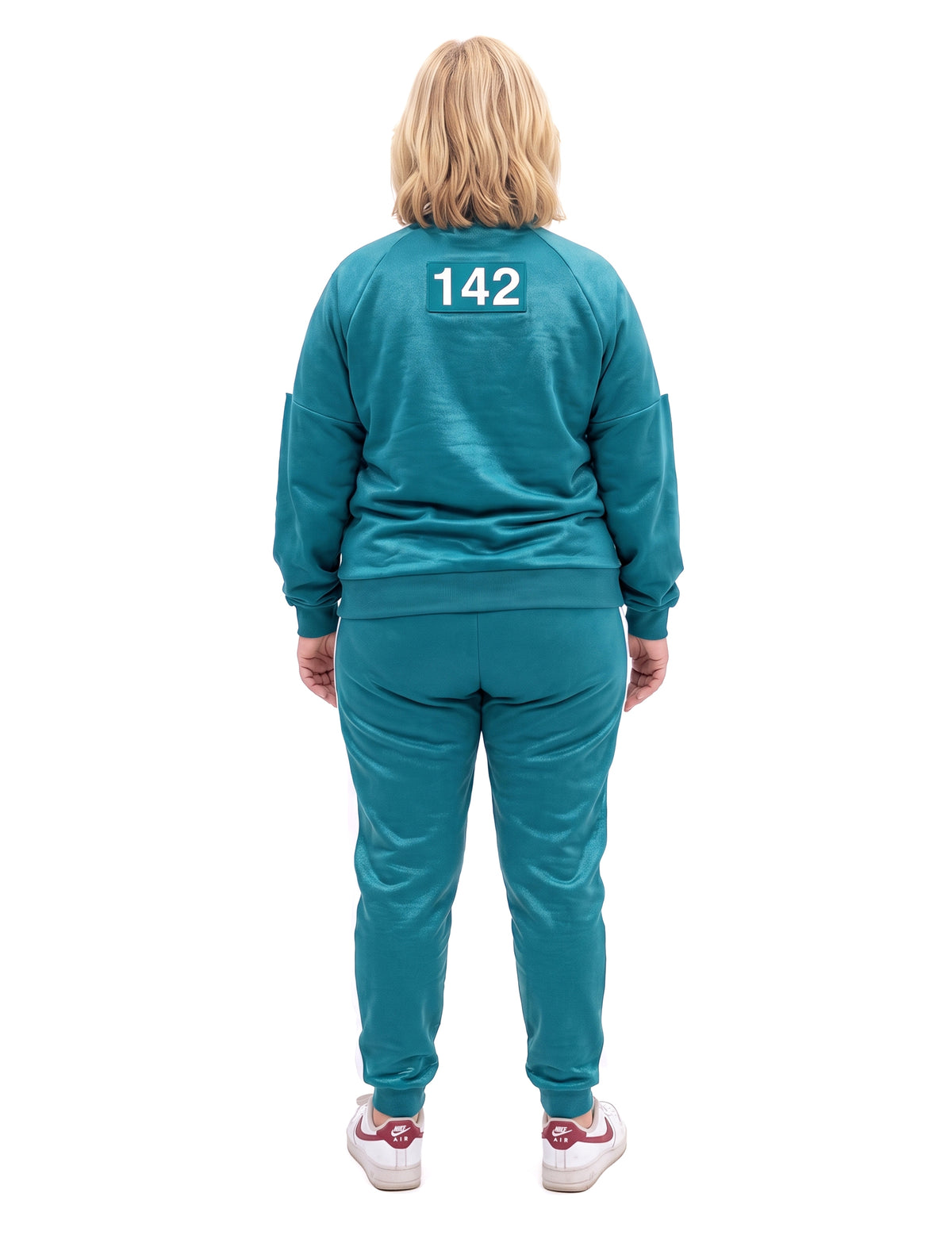 Costum de joc participant cu număr personalizabil pentru adulți