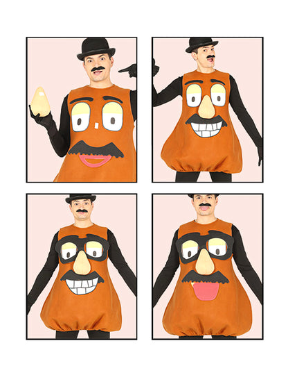 Costum de cartofi personalizabil pentru adulți