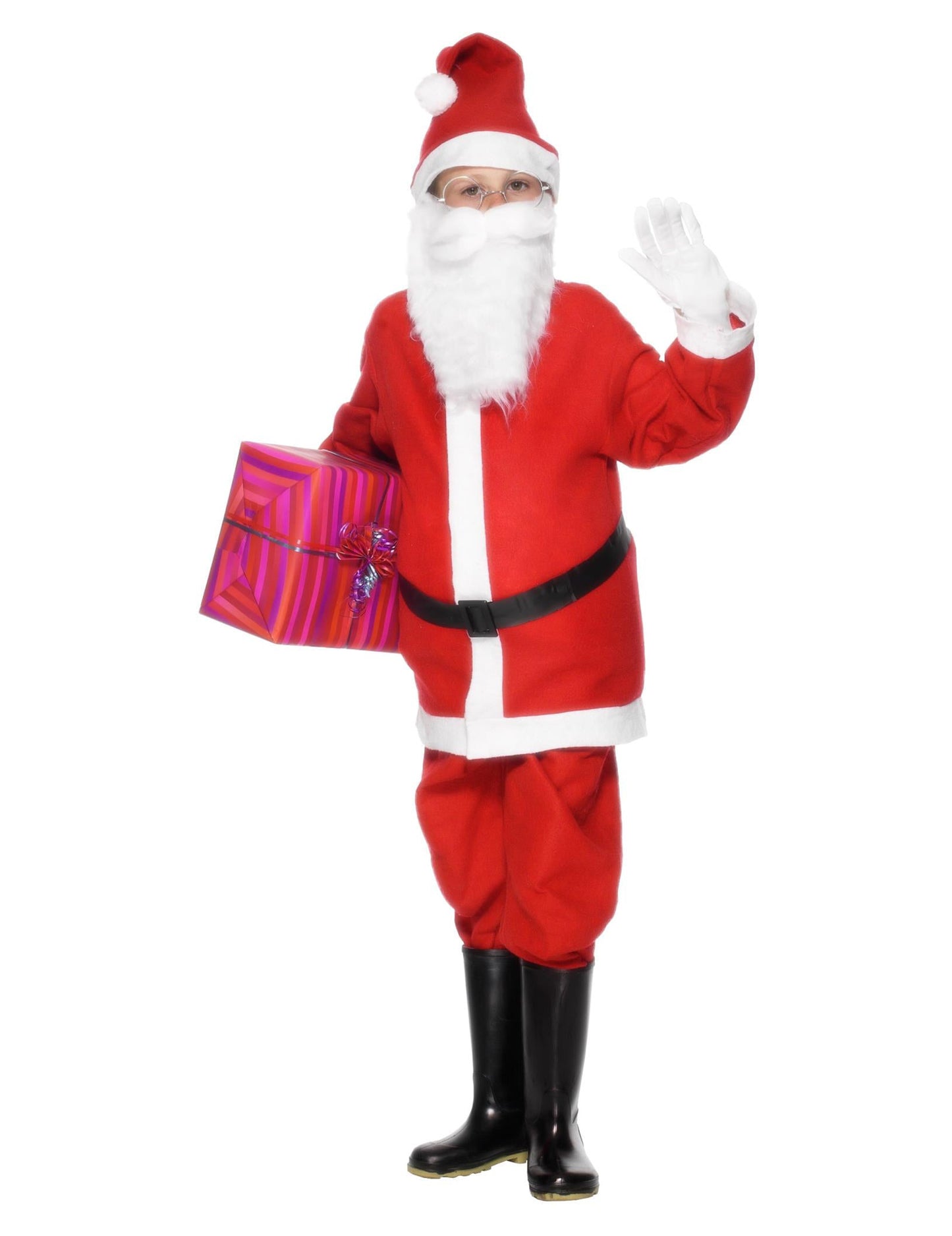 Băiat costum de costum Moș Crăciun