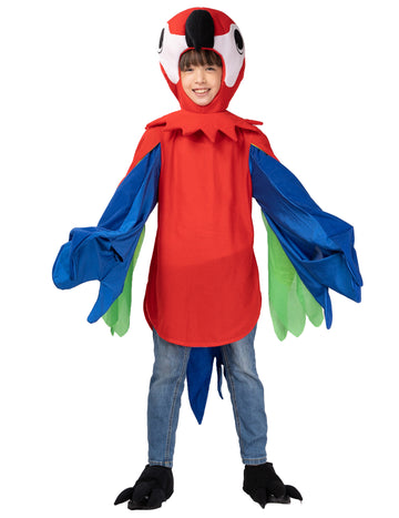 Papagal multicolor pentru copii