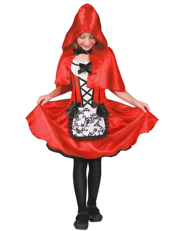 Costum micuța fiică roșie