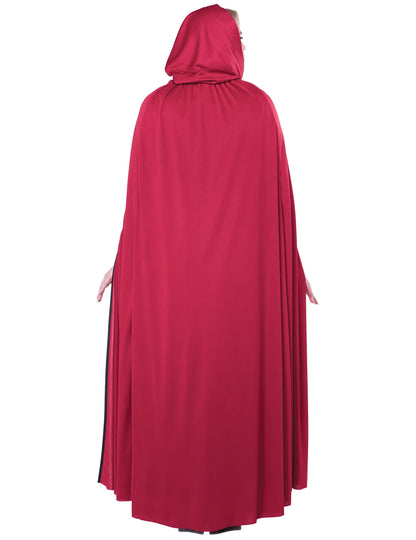 Déguisement de Petit chaperon rouge gothique pour femme rouge