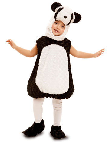 Costum de mic panda pentru copii