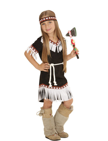 Costum mic de fată indiană
