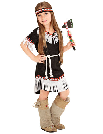 Costum mic de fată indiană