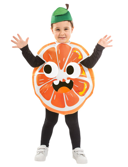 Costum mic de copii portocaliu