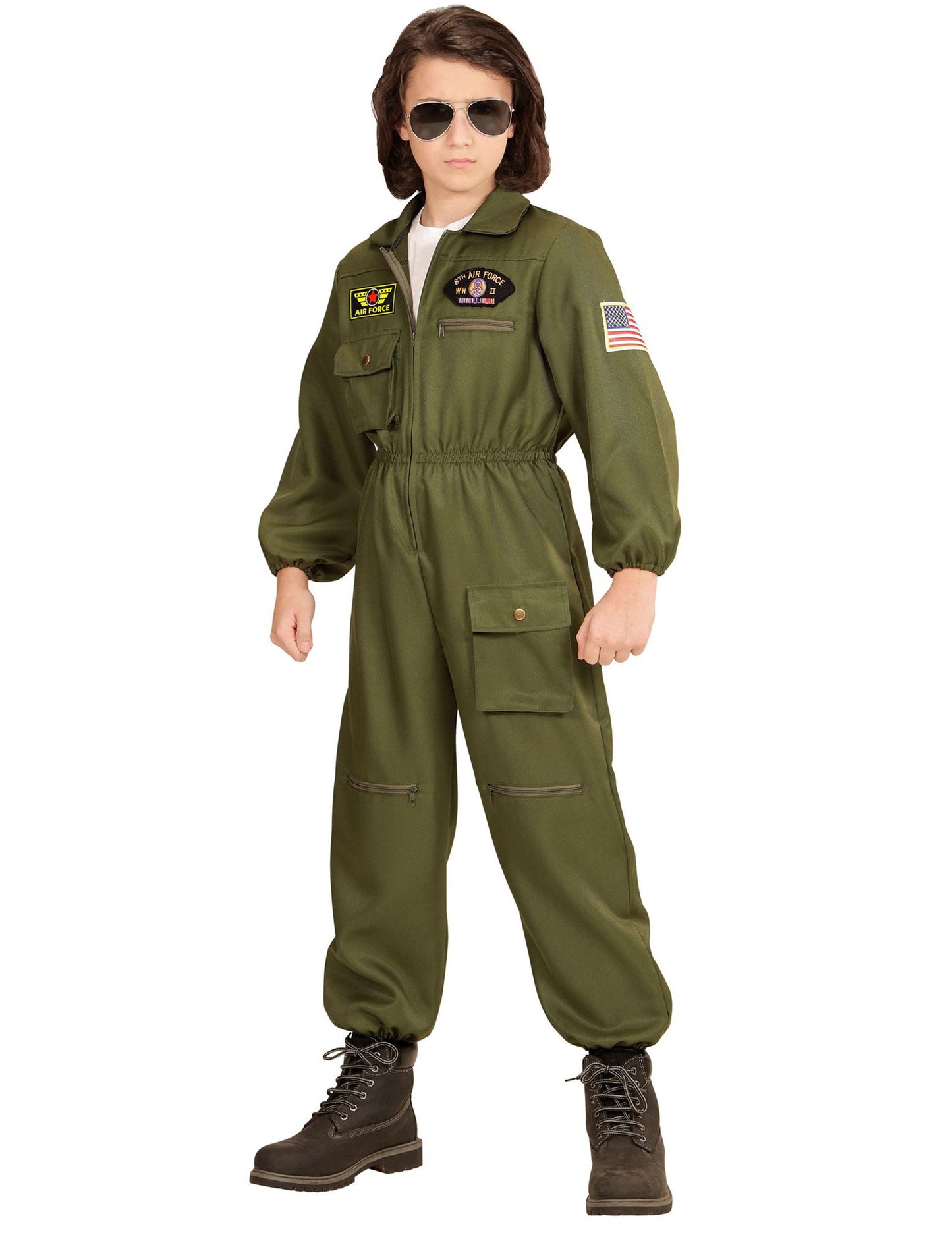 Costum pilot de luptă pentru băiat
