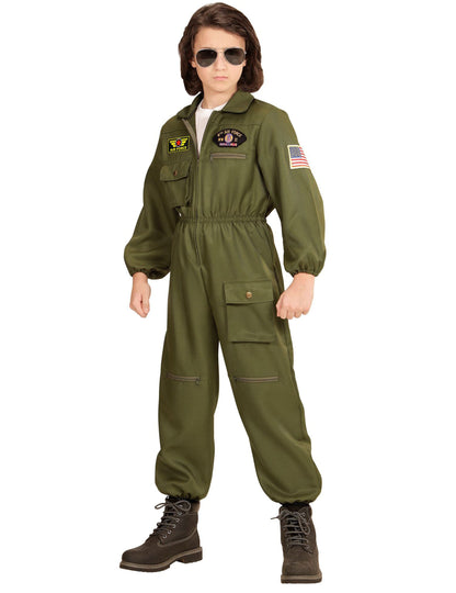 Costum pilot de luptă pentru băiat