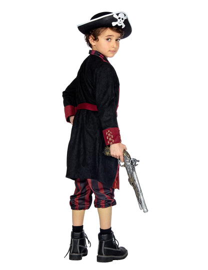 Costum Pirat bordo și negru pentru băieți