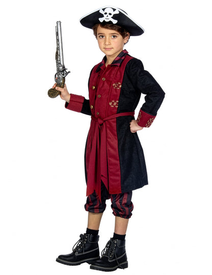 Costum Pirat bordo și negru pentru băieți
