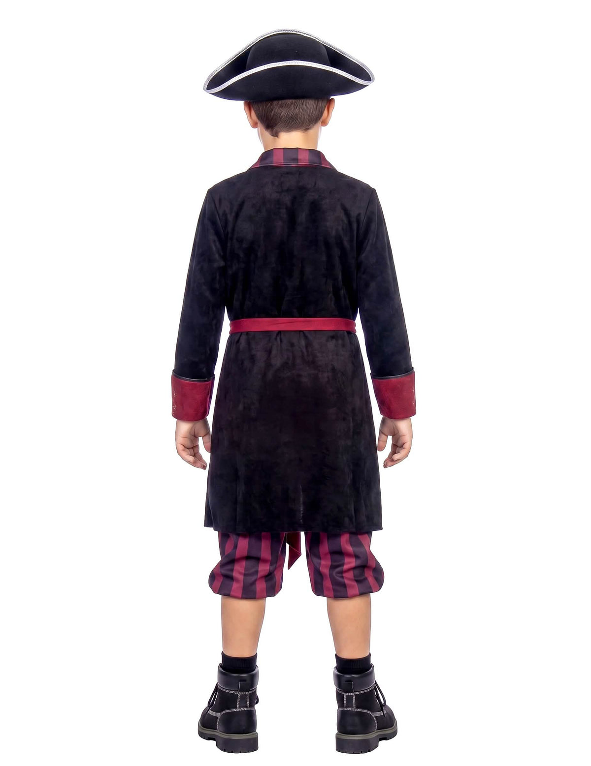 Costum Pirat bordo și negru pentru băieți