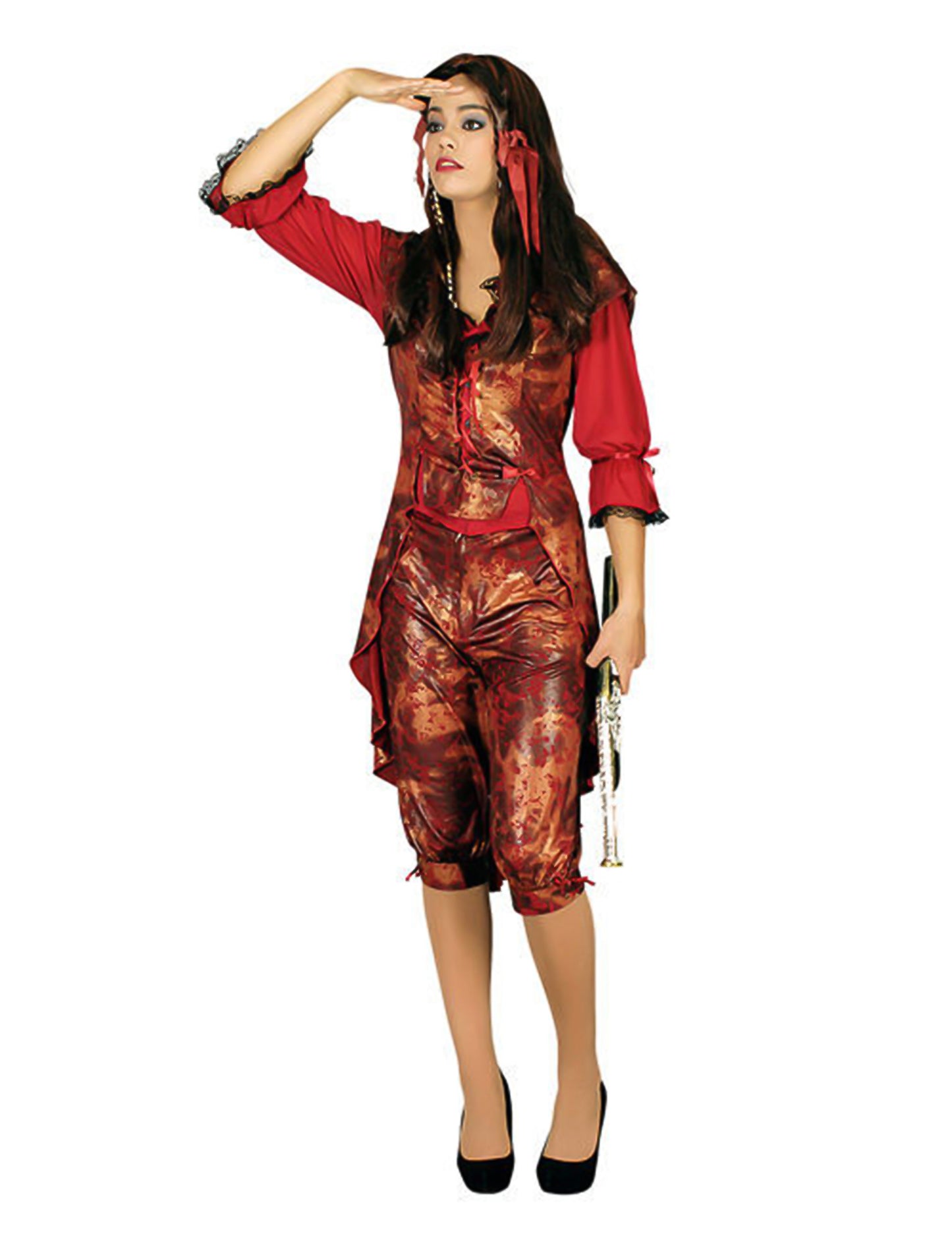 Costum de pirat Flibustière pentru femei
