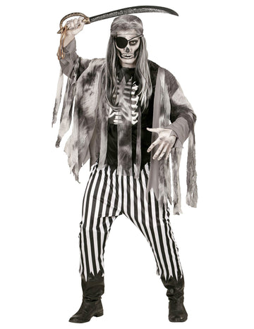 Costum pirat pentru bărbați cu schelet pirat