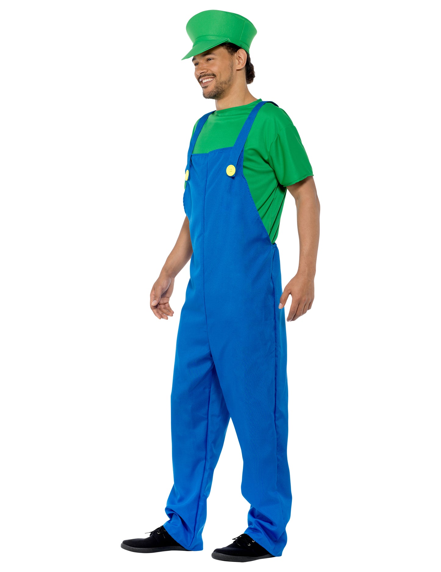Costum de instalator verde pentru bărbați