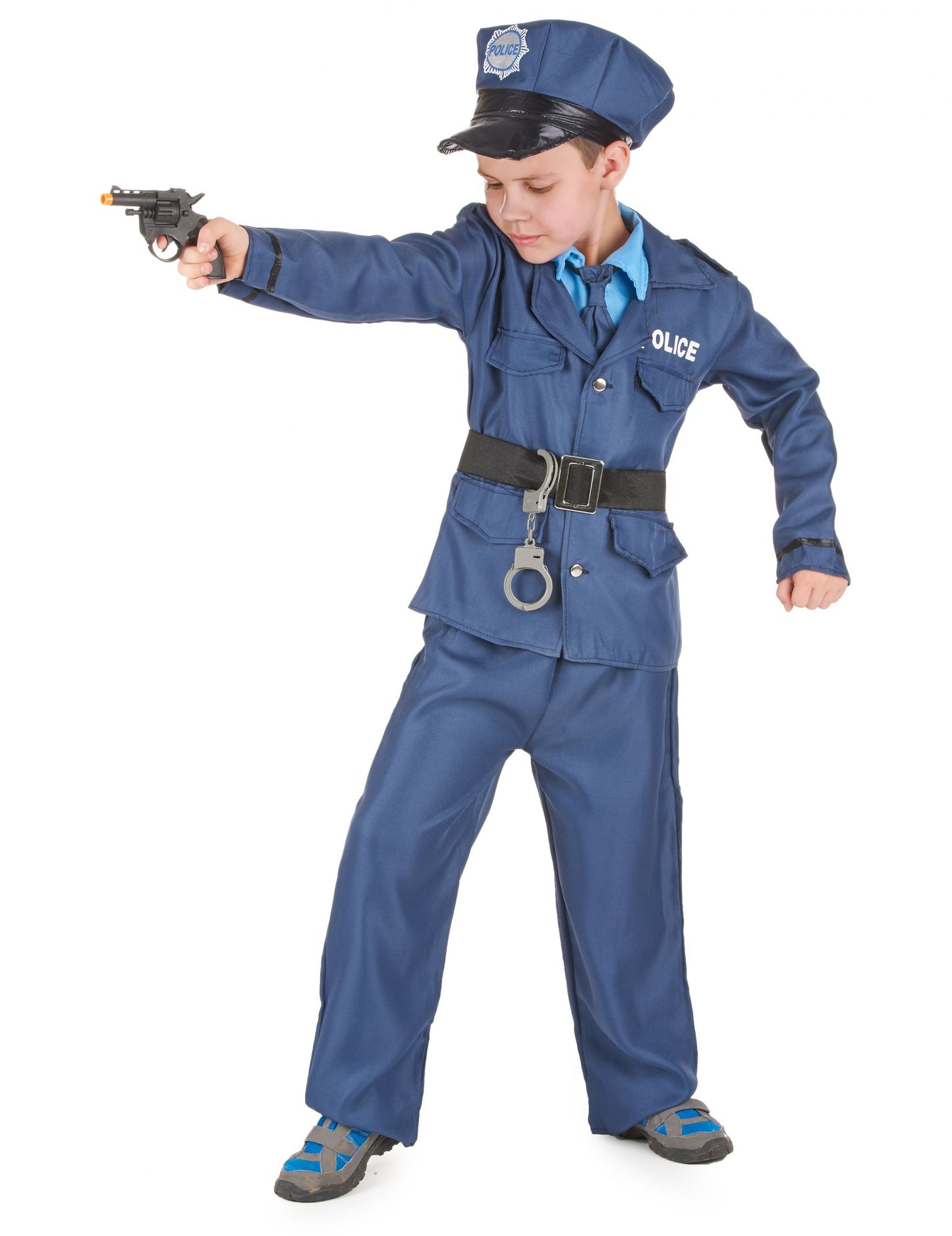 Costum al poliției albastre pentru copii